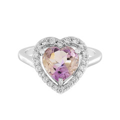 Anahi Ametrine Silver Ring