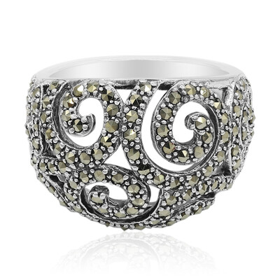 Marcasite Silver Ring