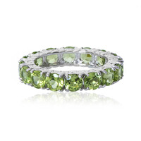 Peridot Silver Ring