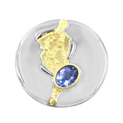 Colour Change Fluorite Silver Pendant (MONOSONO COLLECTION)