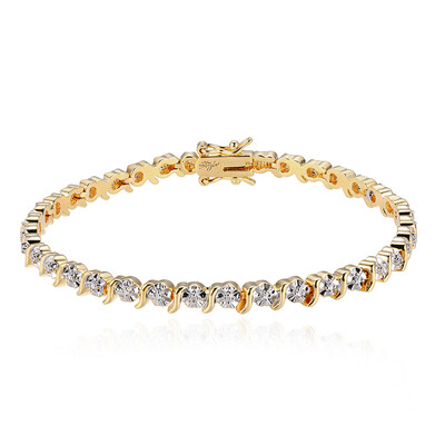 I3 (I) Diamond Brass Bracelet (Juwelo Style)