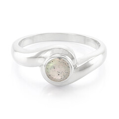 Romanian Spectrolite Silver Ring