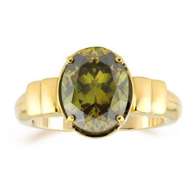 9K Bulgarian Sphalerite Gold Ring