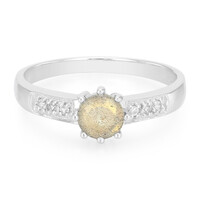 Romanian Spectrolite Silver Ring