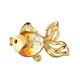 Sunrise Baltic Amber Silver Pendant (dagen)