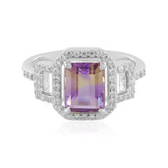 Anahi Ametrine Silver Ring