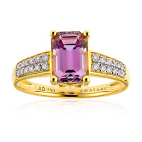 18K Pink Diaspore Gold Ring (AMAYANI)