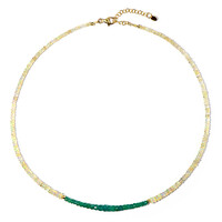 Welo Opal Silver Necklace