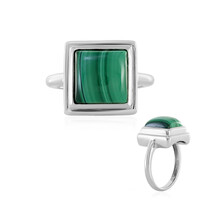 Malachite Silver Ring