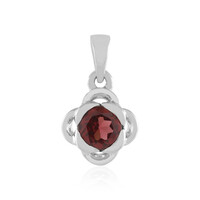 Mozambique Garnet Silver Pendant