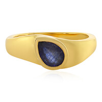 Madagascar Blue Sapphire Silver Ring