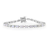 Australian Opal Silver Bracelet