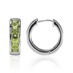 Peridot Silver Earrings