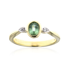 9K Mint Kyanite Gold Ring (CUSTODANA)