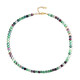 Argentinian Fluorite Silver Necklace