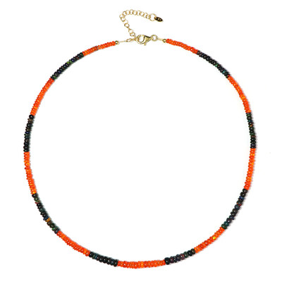 Mezezo Opal Silver Necklace