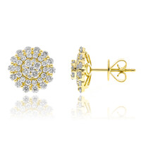 14K I1 (H) Diamond Gold Earrings (CIRARI)