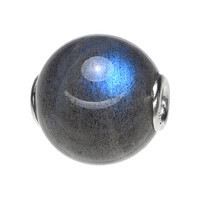 Labradorite Silver Pendant