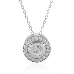 Zircon Silver Necklace