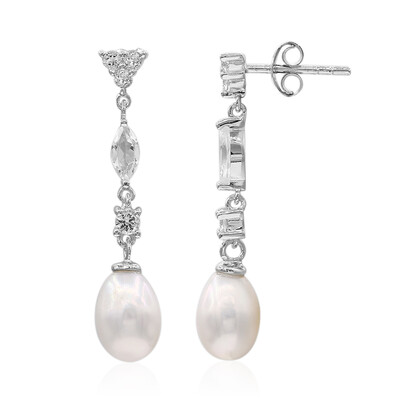 Freshwater pearl Silver Earrings