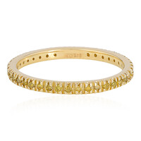 9K I3 Yellow Diamond Gold Ring