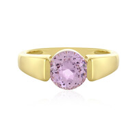 Kunzite Silver Ring