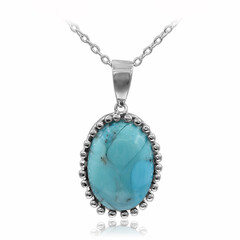 Turquoise Silver Necklace