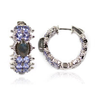 Labradorite Silver Earrings (Dallas Prince Designs)