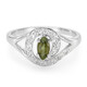 Cuprian Tourmaline Silver Ring