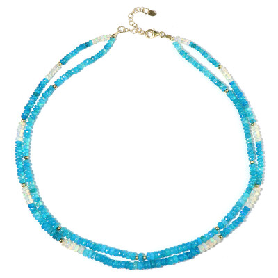 Welo Opal Silver Necklace