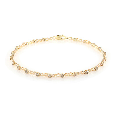 9K I1 Brown Diamond Gold Bracelet