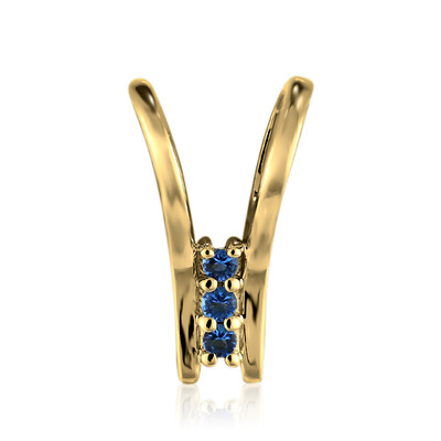 9K Hauynite Gold Pendant