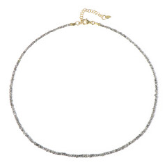 Silver Diamond Silver Necklace