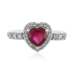 Madagascar Ruby Silver Ring
