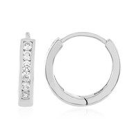 Zircon Silver Earrings