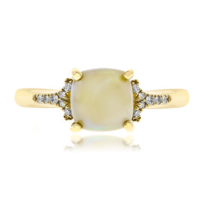10K AAA Welo Opal Gold Ring