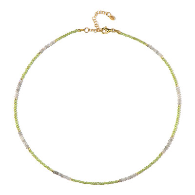Peridot Silver Necklace
