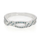 Fancy Diamond Silver Ring