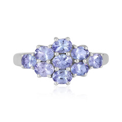 Tanzanite Silver Ring