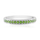 Russian Diopside Silver Ring
