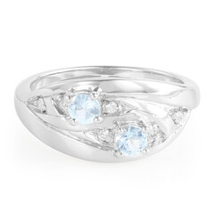 Sao Domingos Aquamarine Silver Ring