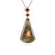 Copper Maniry Labradorite Silver Necklace (KM by Juwelo)
