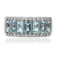 14K AAA Brazilian Aquamarine Gold Ring (CIRARI)