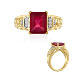 Madagascar Ruby Silver Ring