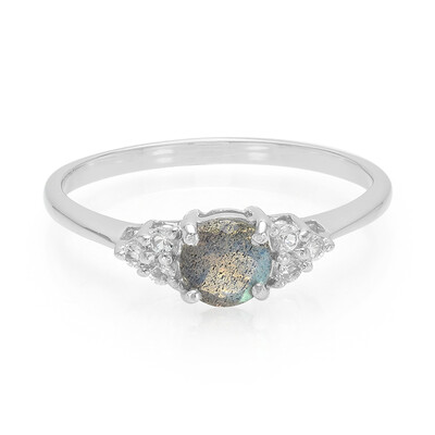 Romanian Spectrolite Silver Ring