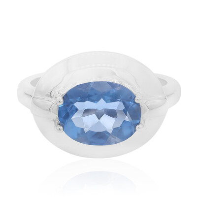 Colour Change Fluorite Silver Ring