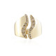 I2 Brown Diamond Silver Ring