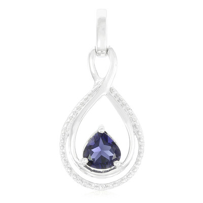 Orissa Iolite Silver Pendant