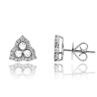 14K SI1 (H) Diamond Gold Earrings (CIRARI)