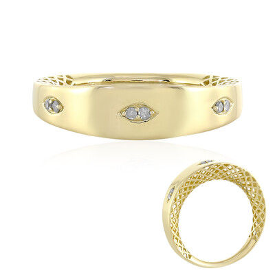 9K I4 (J) Diamond Gold Ring (Ornaments by de Melo)